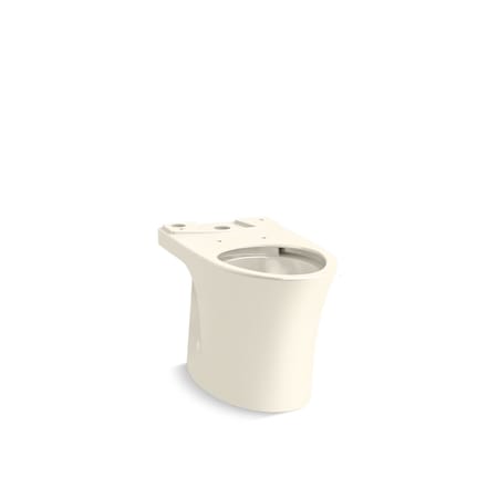 Kohler Veil Elongated Toilet Bowl With Skirted Trapway In Biscuit 28121-96